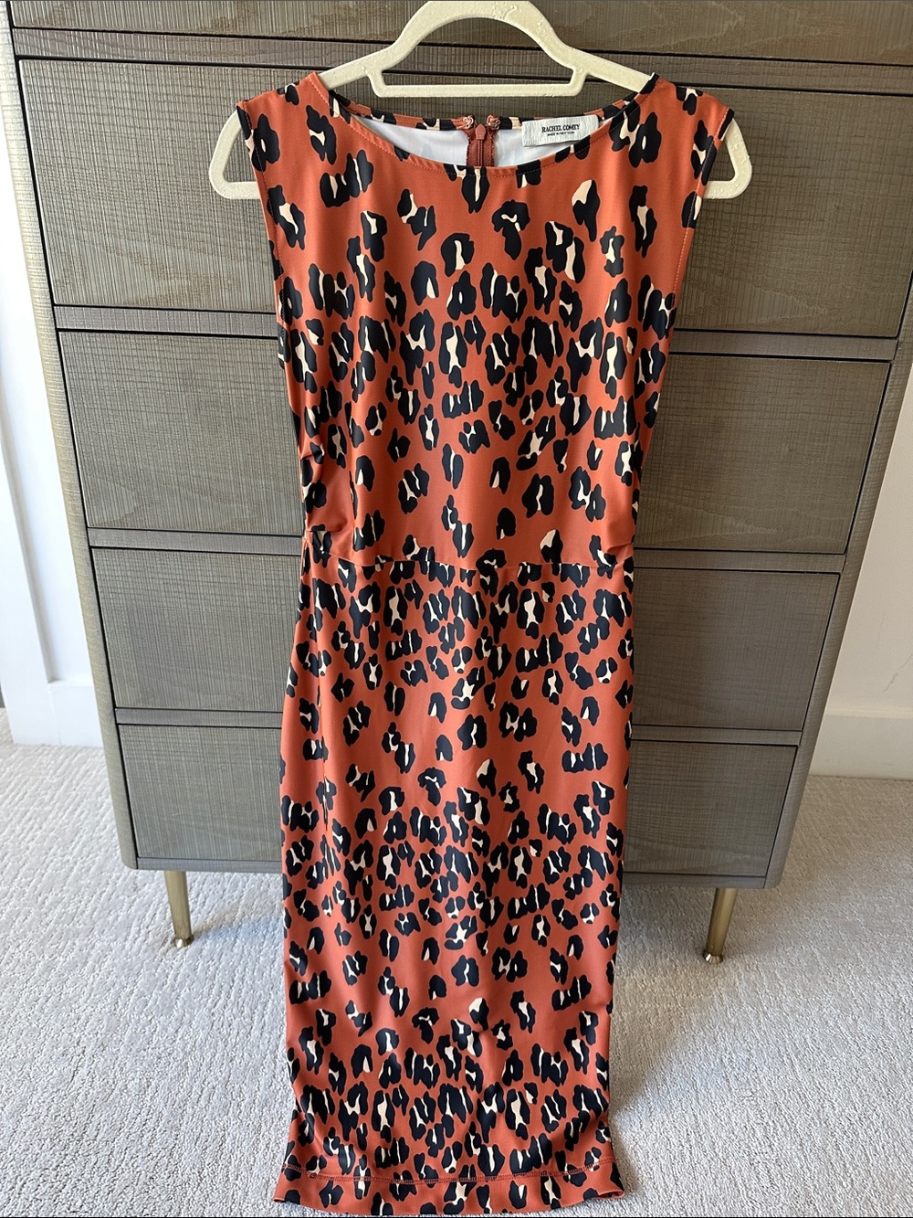 Rachel Comey Medina Leopard Print Dress